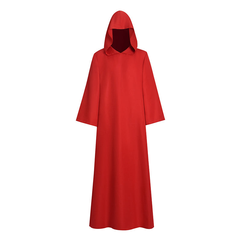 Red Wizard Robe Shadow Wizard Money Gang Red Cloak Halloween Costumes - Image 3