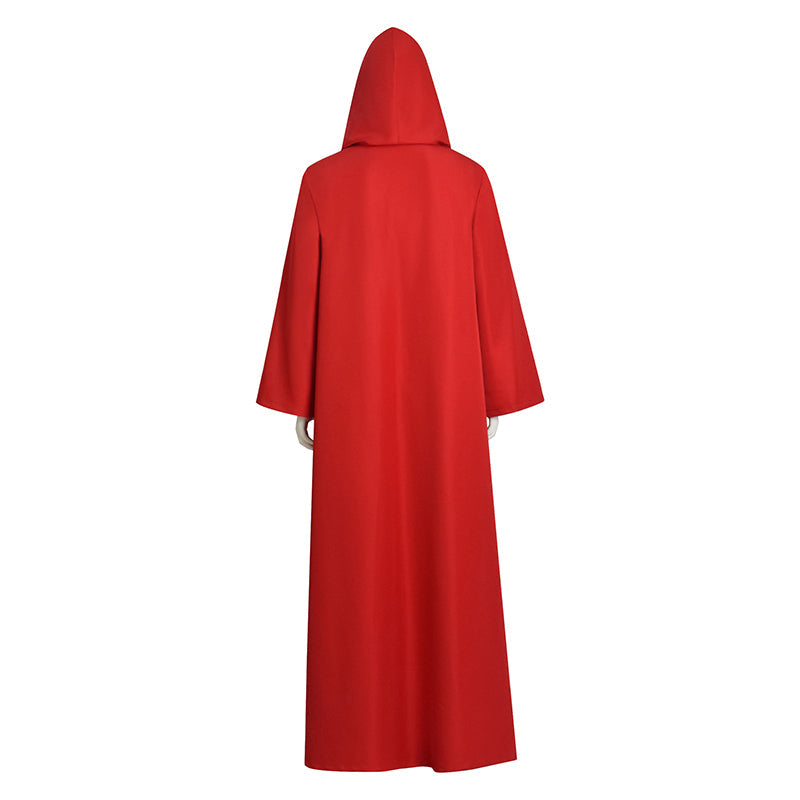 Red Wizard Robe Shadow Wizard Money Gang Red Cloak Halloween Costumes - Image 6