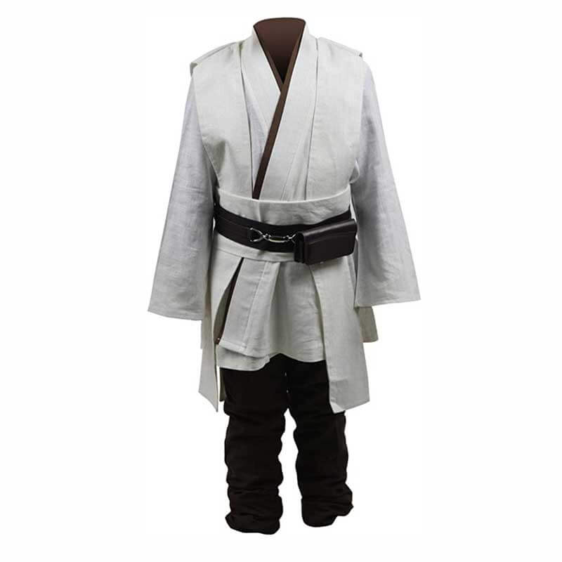 Kids Star Wars Costumes Children Tunic Robes Outfit Hooded Cloak for Halloween Party - Image 6