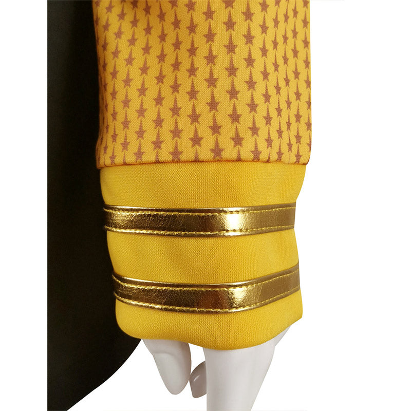 Star Trek Strange New Worlds Costume Number One Una Chin-riley Cosplay Yellow Starfleet Uniforms Dress - Image 6