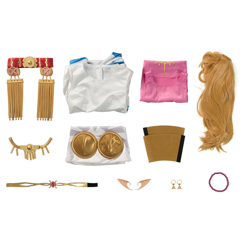 SSBM Princess Zelda Cosplay Super Smash Bros. Melee Zelda Costume Halloween Carnival Suit - Image 10