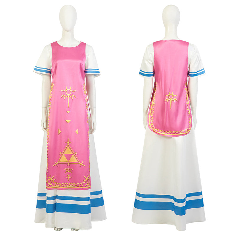 SSBM Princess Zelda Cosplay Super Smash Bros. Melee Zelda Costume Halloween Carnival Suit - Image 6