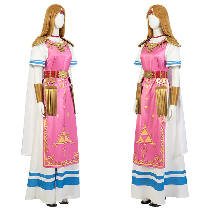 SSBM Princess Zelda Cosplay Super Smash Bros. Melee Zelda Costume Halloween Carnival Suit - Image 3