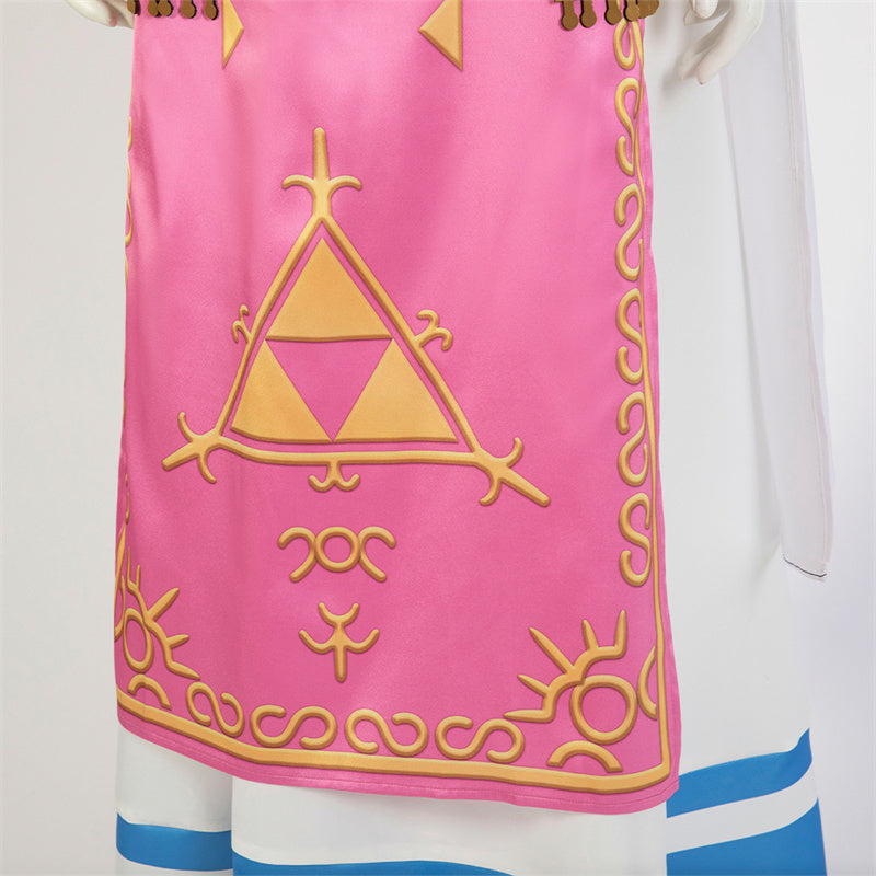 SSBM Princess Zelda Cosplay Super Smash Bros. Melee Zelda Costume Halloween Carnival Suit - Image 17