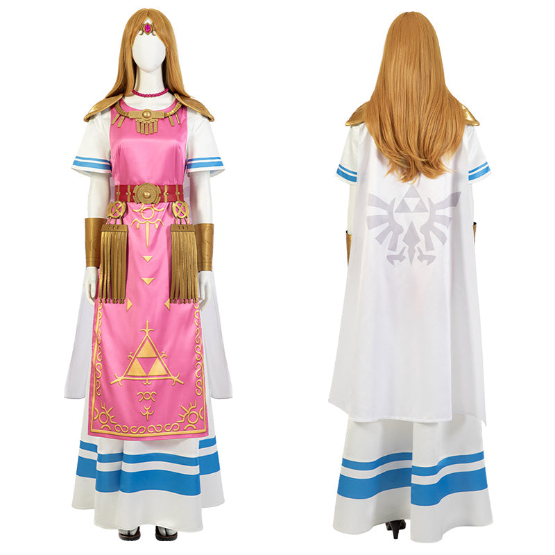 SSBM Princess Zelda Cosplay Super Smash Bros. Melee Zelda Costume Halloween Carnival Suit - Image 2