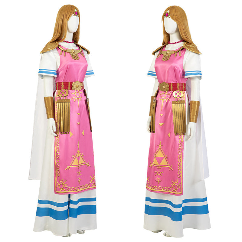 SSBM Princess Zelda Cosplay Super Smash Bros. Melee Zelda Costume Halloween Carnival Suit - Image 5