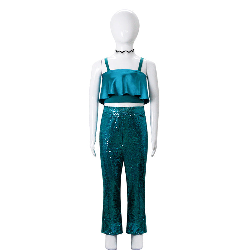 Ruby Gillman Teenage Kraken Cosplay Costume Girls Vest Pants Halloween Performance Suit - Image 4