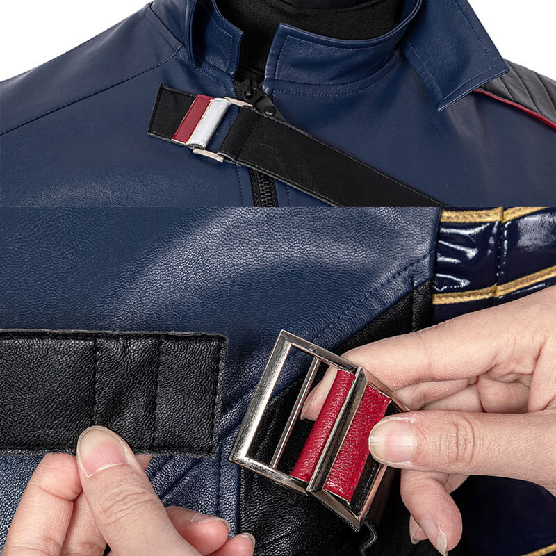 The Falcon And The Winter Soldier Bucky Barnes Cosplay Costume For Sale - Image 11