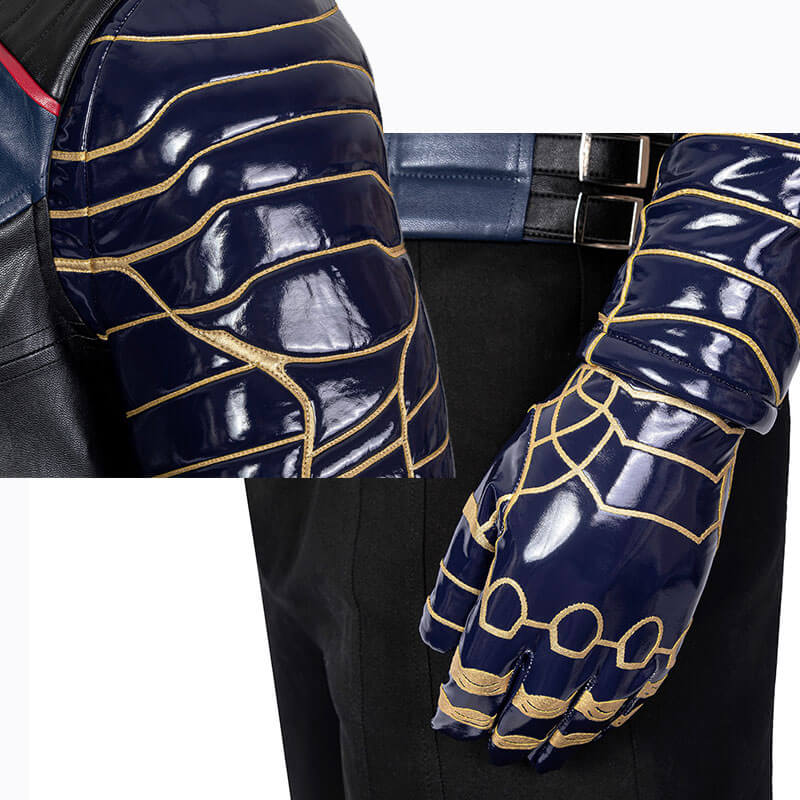The Falcon And The Winter Soldier Bucky Barnes Cosplay Costume For Sale - Image 9