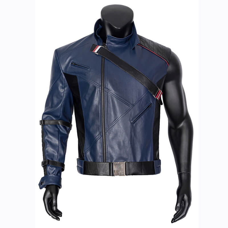 The Falcon And The Winter Soldier Bucky Barnes Cosplay Costume For Sale - Image 7