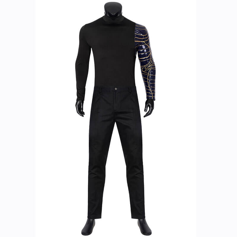 The Falcon And The Winter Soldier Bucky Barnes Cosplay Costume For Sale - Image 2