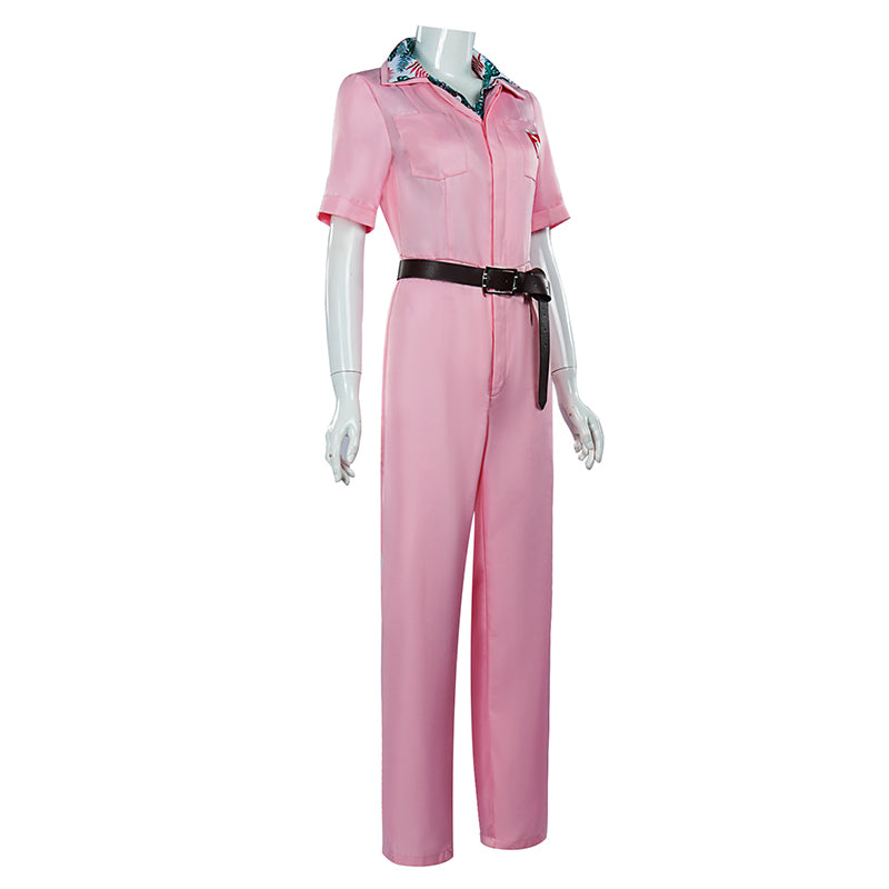 Jody Moreno Cosplay The Fall Guy Costume Pink Jumpsuit Halloween Carnival Suit - Image 4