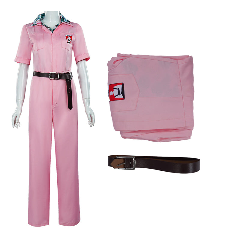 Jody Moreno Cosplay The Fall Guy Costume Pink Jumpsuit Halloween Carnival Suit - Image 5