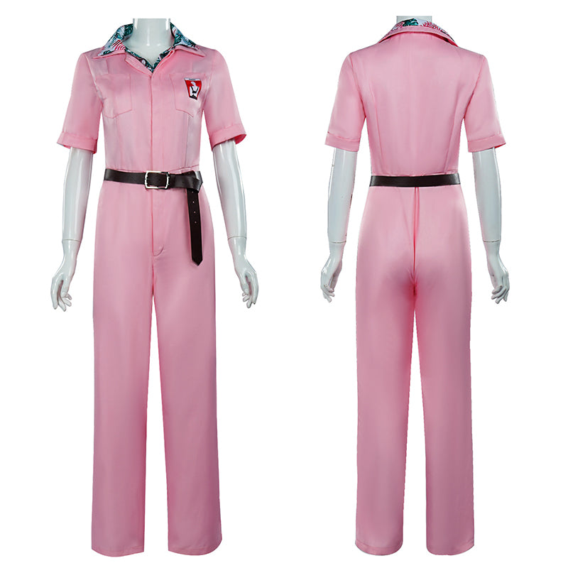 Jody Moreno Cosplay The Fall Guy Costume Pink Jumpsuit Halloween Carnival Suit - Image 2