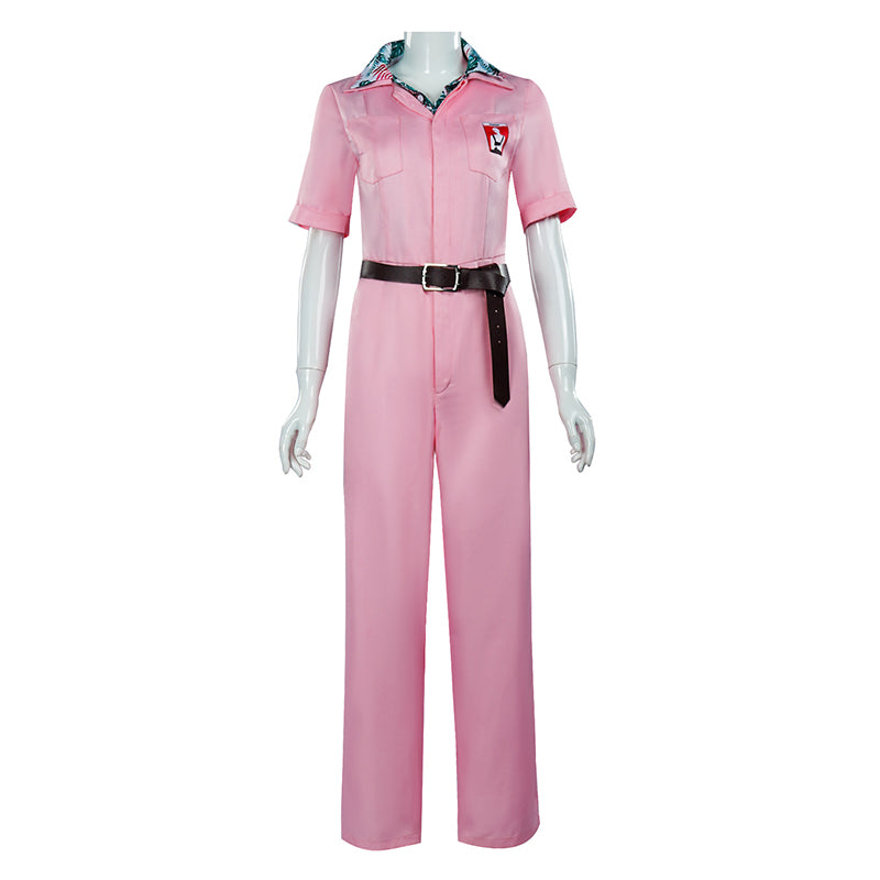 Jody Moreno Cosplay The Fall Guy Costume Pink Jumpsuit Halloween Carnival Suit - Image 8