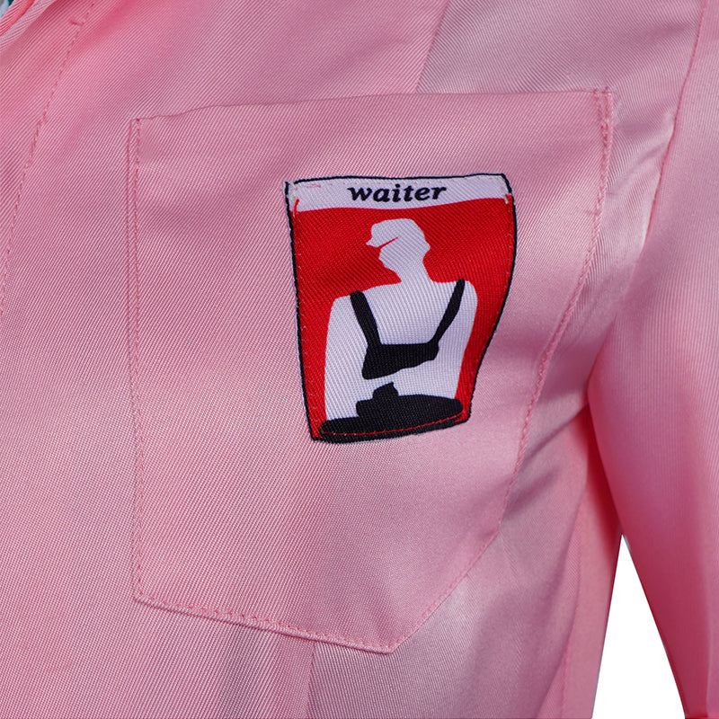Jody Moreno Cosplay The Fall Guy Costume Pink Jumpsuit Halloween Carnival Suit - Image 9