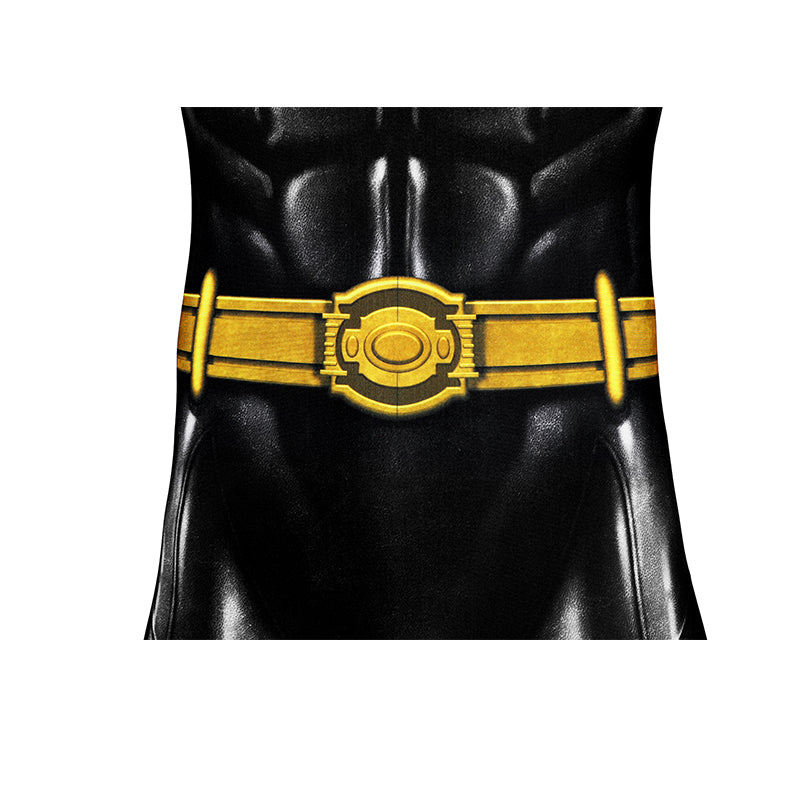 The Flash Batman Cosplay Costume Superhero Bruce Wayne Jumpsuit Cape Mask Halloween Suit - Image 17
