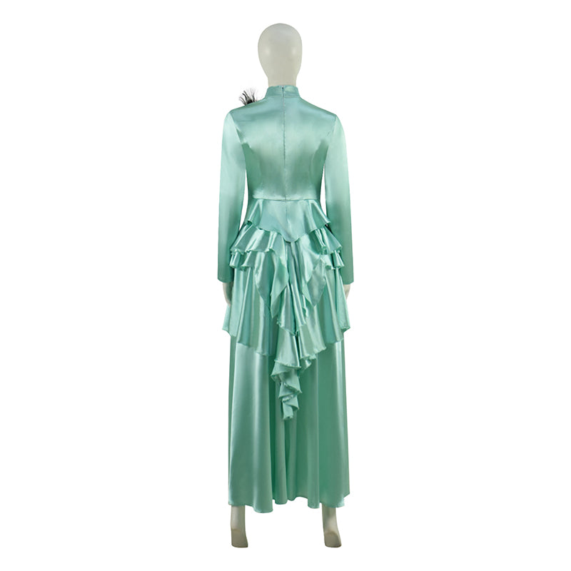 The Gilded Age Season 2 Cosplay Costume Women Green Dress Vintage Ball Gown - Image 5