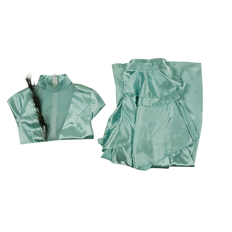 The Gilded Age Season 2 Cosplay Costume Women Green Dress Vintage Ball Gown - Image 11