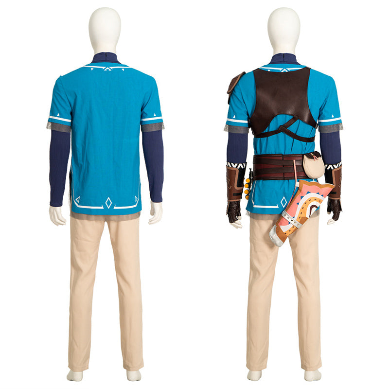 The Legend of Zelda: Tears of the Kingdom Link Cosplay Costume Adventure Game Suit - Image 7