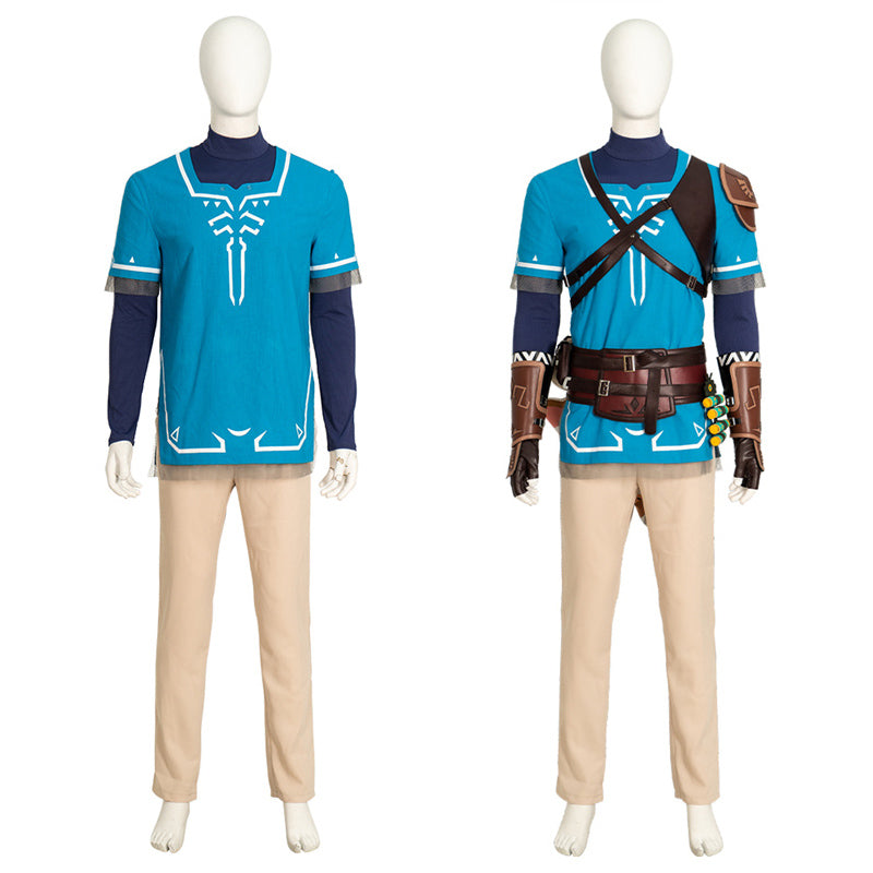 The Legend of Zelda: Tears of the Kingdom Link Cosplay Costume Adventure Game Suit - Image 6