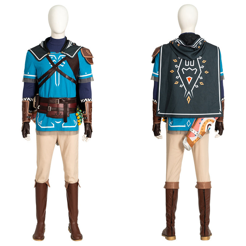 The Legend of Zelda: Tears of the Kingdom Link Cosplay Costume Adventure Game Suit - Image 2