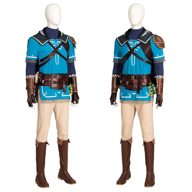 The Legend of Zelda: Tears of the Kingdom Link Cosplay Costume Adventure Game Suit - Image 3