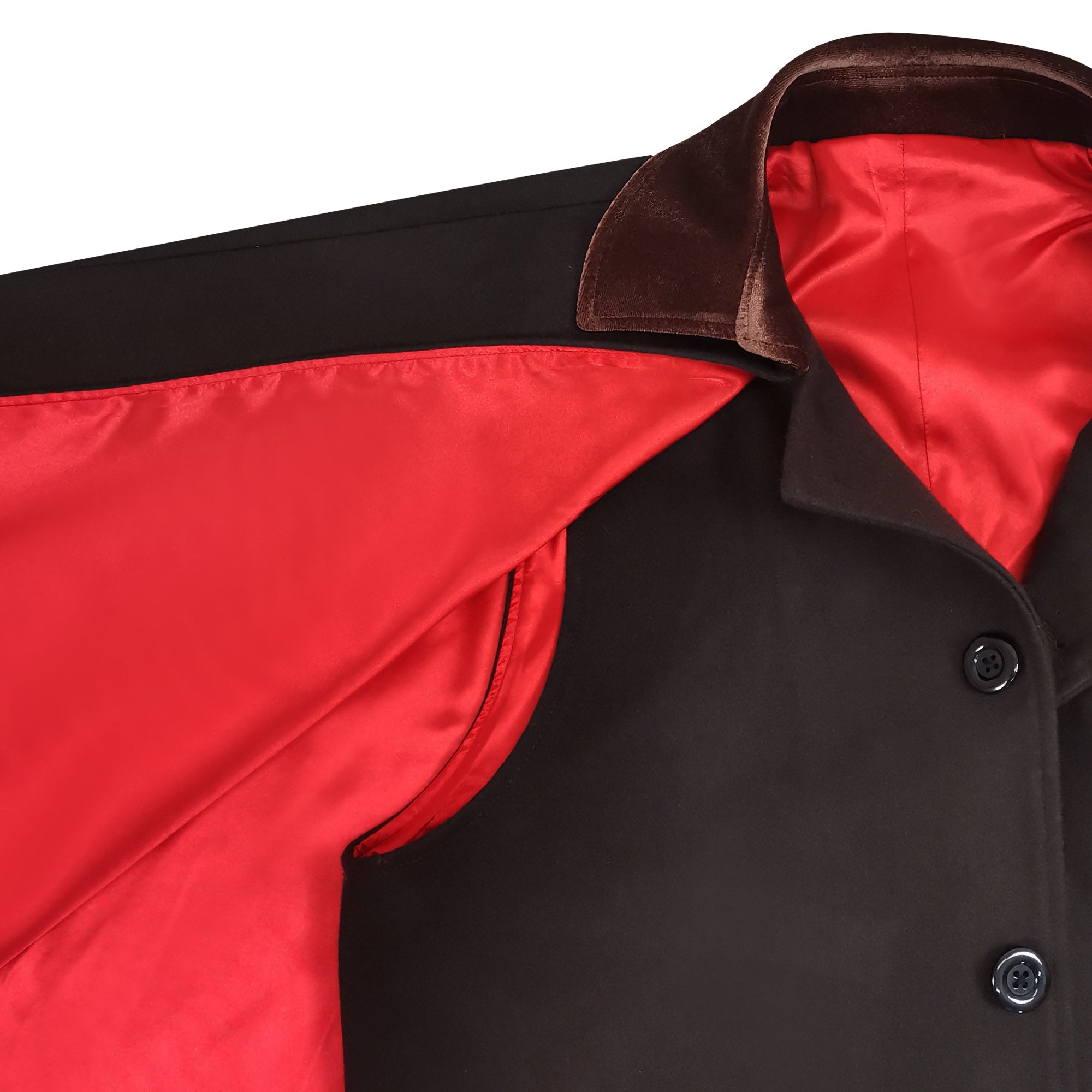 Third Doctor Brown Cape Doctor Who Costumes 3rd Doctor Cloak Outfits - Image 8