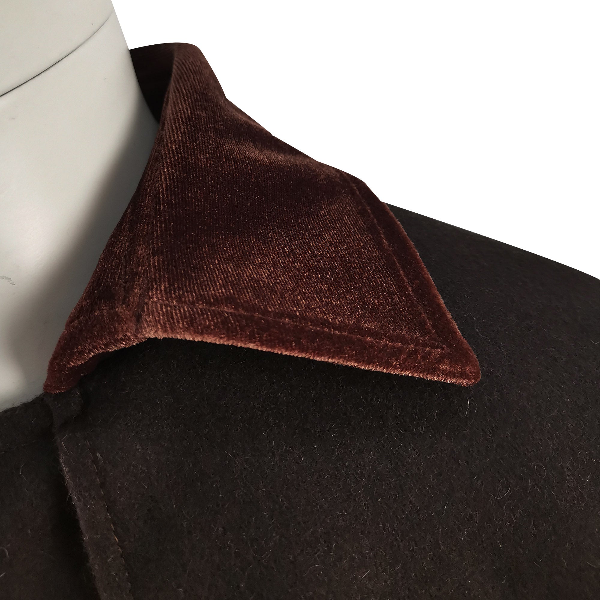 Third Doctor Brown Cape Doctor Who Costumes 3rd Doctor Cloak Outfits - Image 7