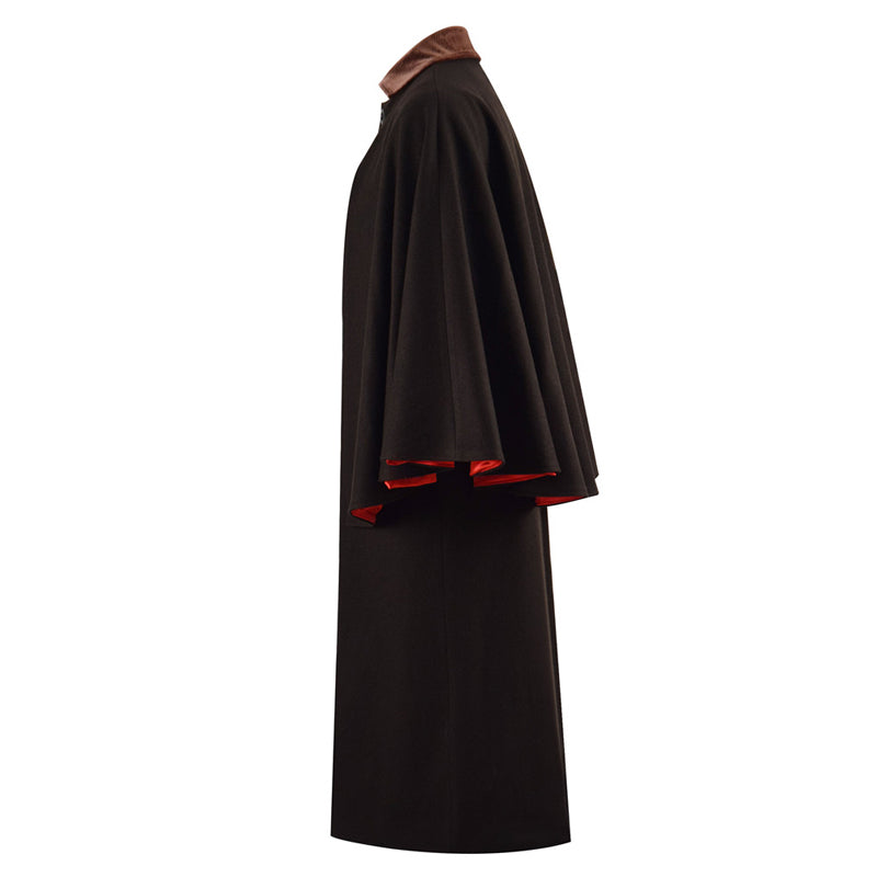 Third Doctor Brown Cape Doctor Who Costumes 3rd Doctor Cloak Outfits - Image 5