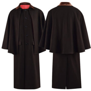 Third Doctor Brown Cape Doctor Who Costumes 3rd Doctor Cloak Outfits