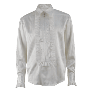 Doctor Who 3rd Doctor Season 8 Small Collar Frill Shirt Third Doctor Shirt Cosplay Costume