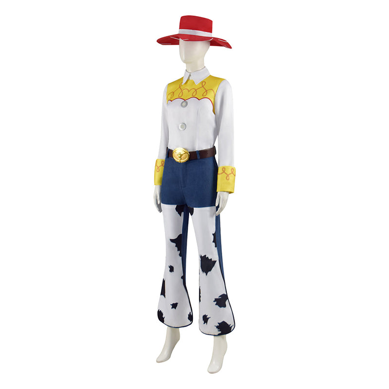 Toy Story 2 Jessie Costume Disney Anime Cowgirl Cosplay Halloween Carnival Suit - Image 3