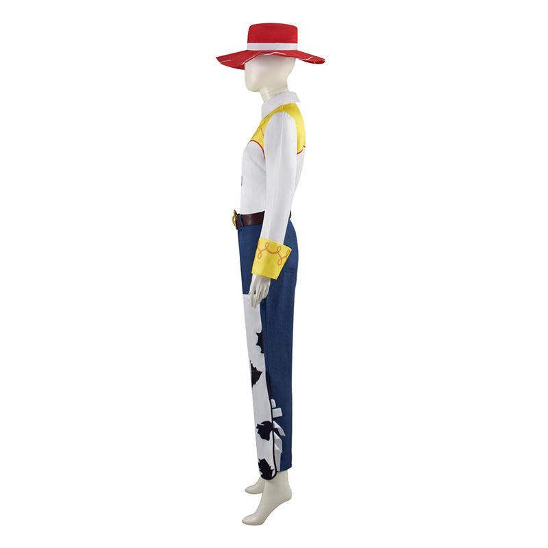 Toy Story 2 Jessie Costume Disney Anime Cowgirl Cosplay Halloween Carnival Suit - Image 4