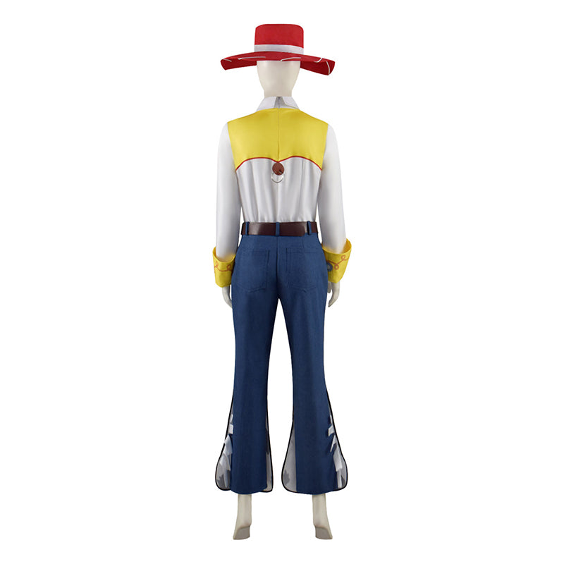 Toy Story 2 Jessie Costume Disney Anime Cowgirl Cosplay Halloween Carnival Suit - Image 5