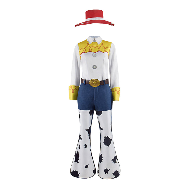 Toy Story 2 Jessie Costume Disney Anime Cowgirl Cosplay Halloween Carnival Suit - Image 6