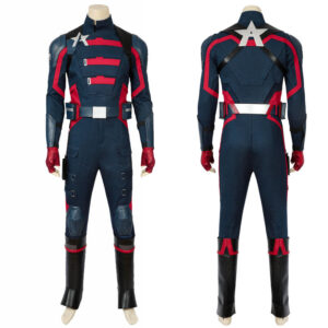 John Walker Cosplay Captain America US Agent Costume The Falcon And The Winter Soldier Outfit
