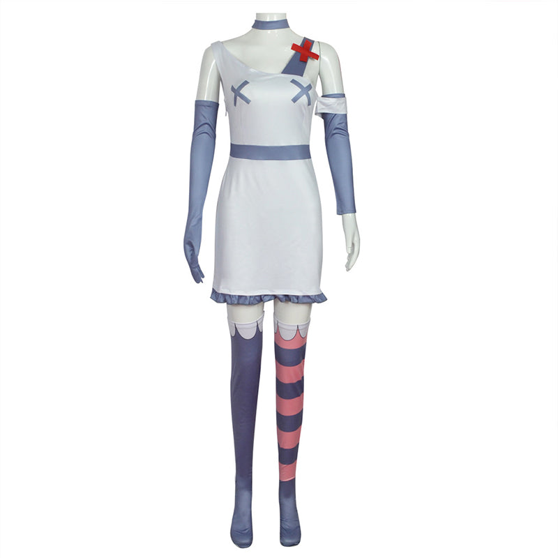 Hazbin Hotel Vaggie Cosplay Costume Anime Vaggie Uniform Halloween Carnival Suit - Image 5