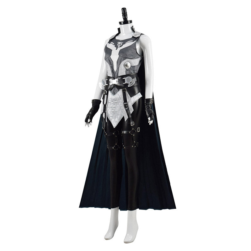 Thor Love and Thunder Valkyrie Costume Female Thor Cosplay Halloween Battle Suit - Image 4