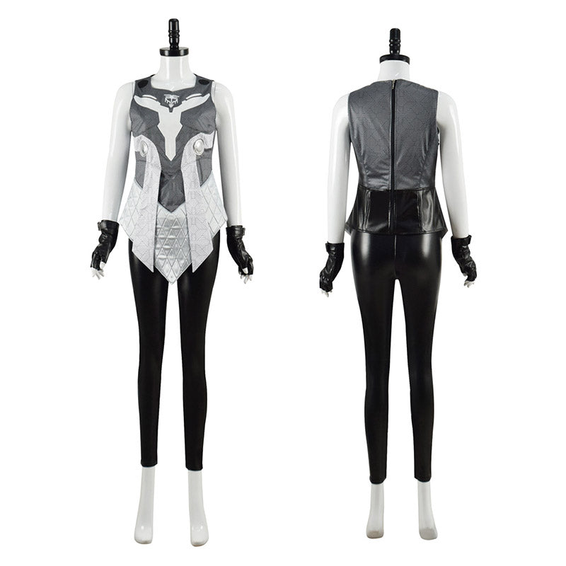Thor Love and Thunder Valkyrie Costume Female Thor Cosplay Halloween Battle Suit - Image 7