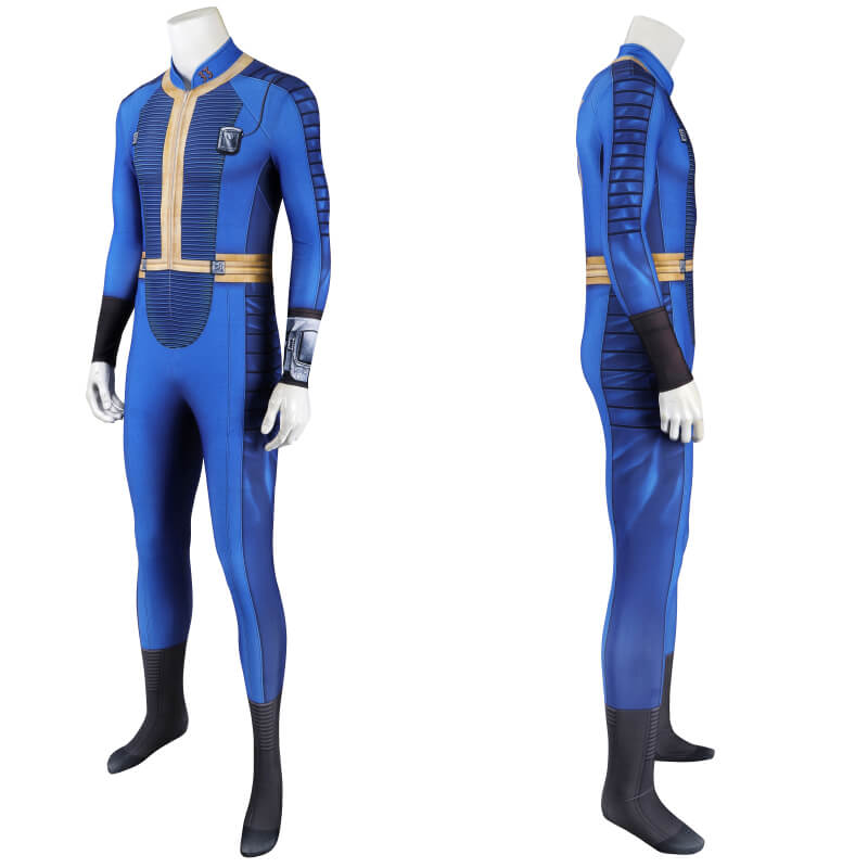 Fallout 33 Vault Suit Cosplay Jumpsuit Fallout Onesie Costume Suit Adult - Image 2