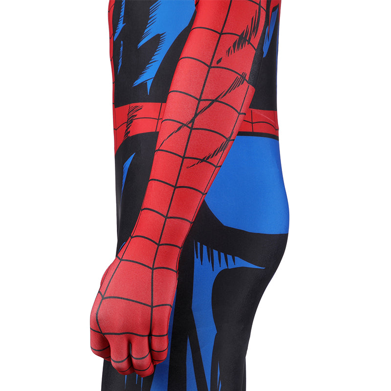 Spider-Man Ps5 Cosplay Costume Spider-man Vintage Comic Book Suit Jumpsuit Mask - Image 13