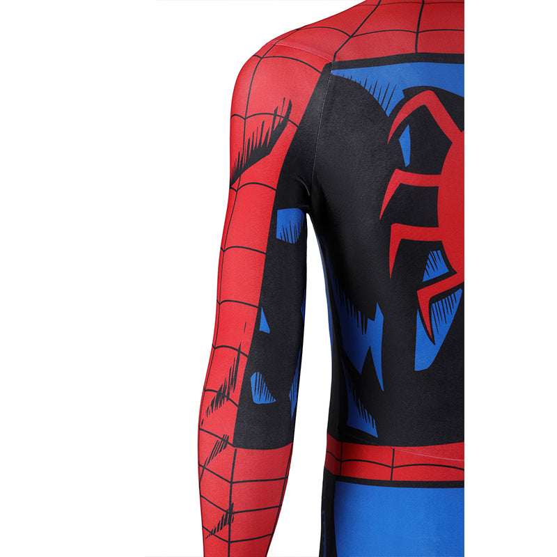 Spider-Man Ps5 Cosplay Costume Spider-man Vintage Comic Book Suit Jumpsuit Mask - Image 12