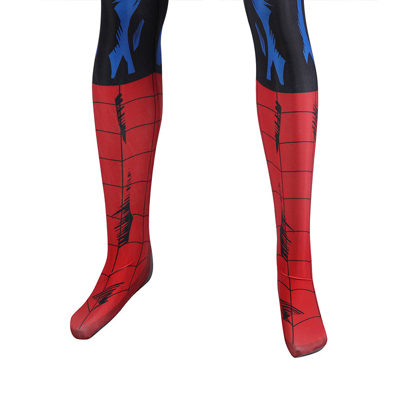 Spider-Man Ps5 Cosplay Costume Spider-man Vintage Comic Book Suit Jumpsuit Mask - Image 17