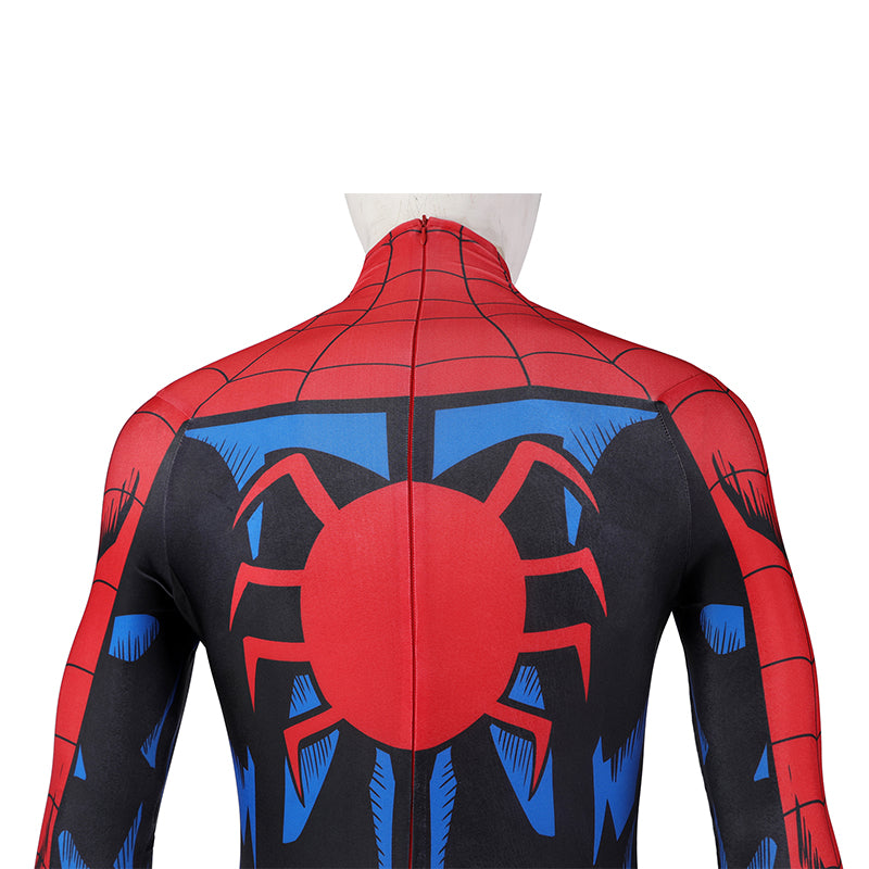 Spider-Man Ps5 Cosplay Costume Spider-man Vintage Comic Book Suit Jumpsuit Mask - Image 10