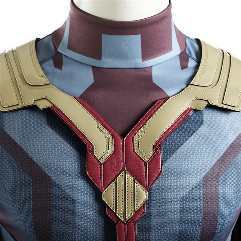 WandaVision Costume Vision Jumpsuit Superhero Cosplay Costume - Image 10