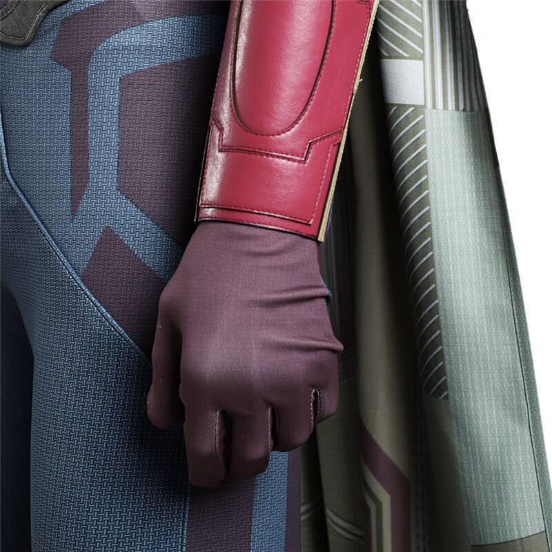 WandaVision Costume Vision Jumpsuit Superhero Cosplay Costume - Image 16