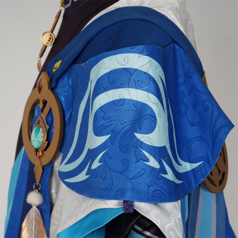 Genshin Impact Scaramouche Wanderer Cosplay Scaramouche Costume Wigs Shoes Halloween Suit - Image 10