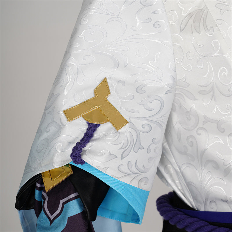 Genshin Impact Scaramouche Wanderer Cosplay Scaramouche Costume Wigs Shoes Halloween Suit - Image 13