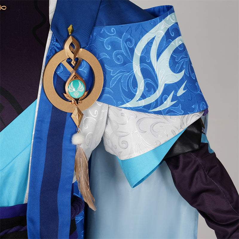 Genshin Impact Scaramouche Wanderer Cosplay Scaramouche Costume Wigs Shoes Halloween Suit - Image 12